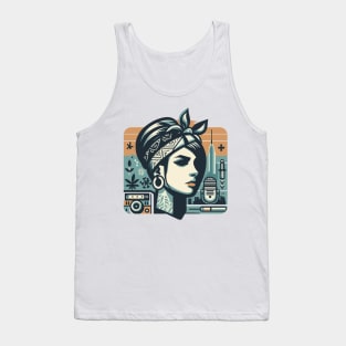 Pin up girl Tank Top